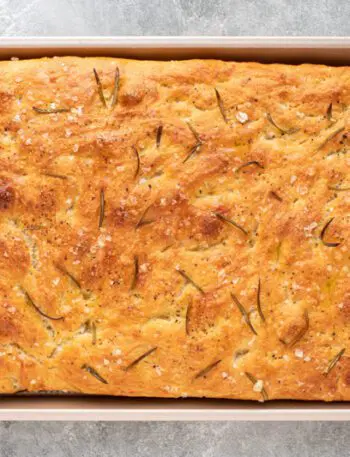 pan of no knead focaccia