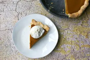 bourbon pumpkin pie