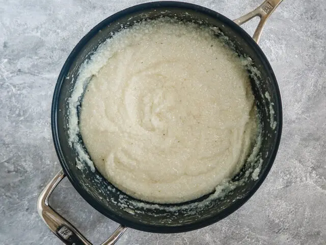 cooked grits