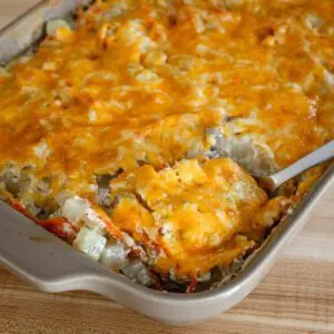 ground beef and potato casserole