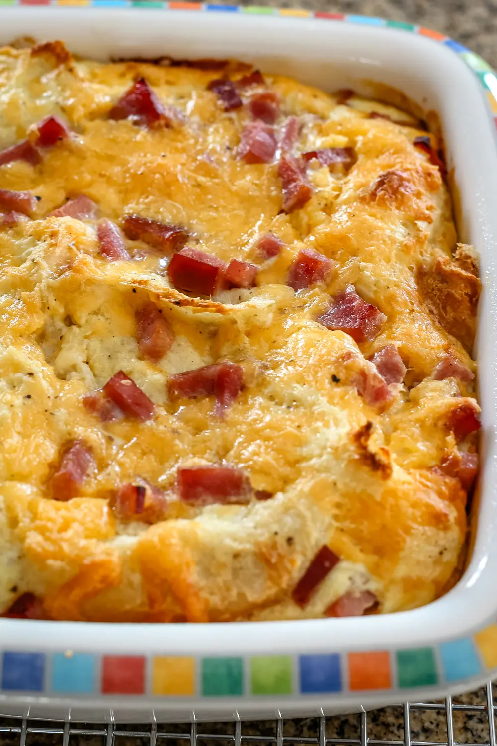 ham and egg breakfast casserole