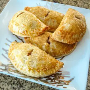 handheld apple pies or turnovers