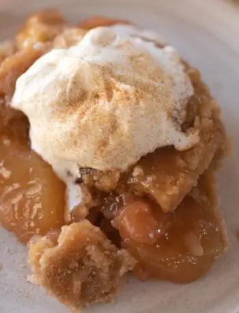 instant pot apple dump cake