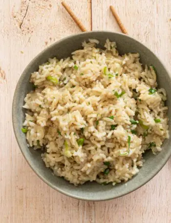 instant pot brown coconut rice