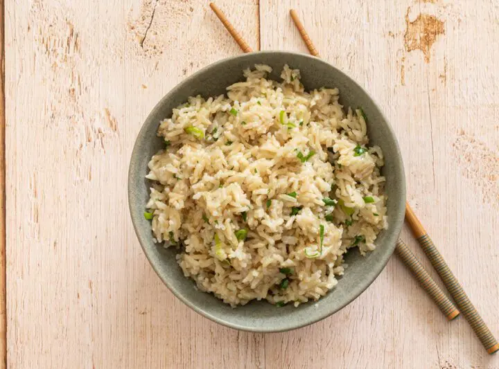 instant pot brown coconut rice