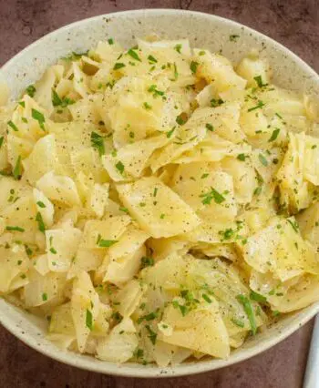 instant pot cooked cabbage