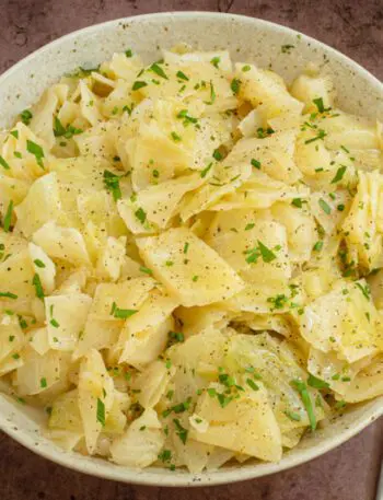 instant pot cooked cabbage