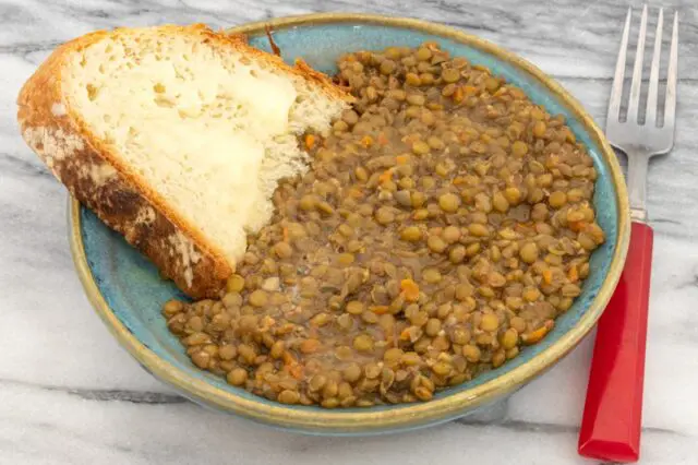 instant pot french lentils