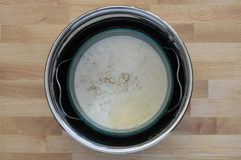 Instant Pot Oatmeal Prep