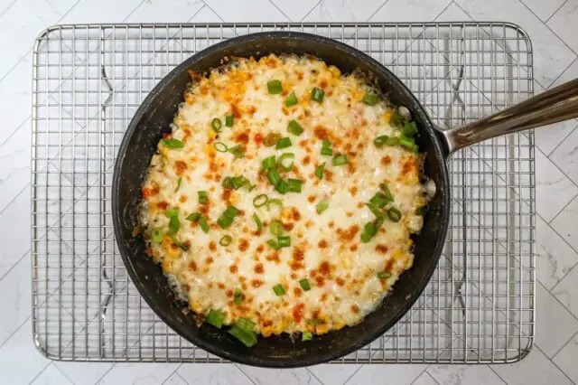 Korean corn cheese broiled