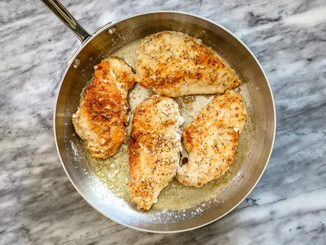 lemon pepper chicken prep