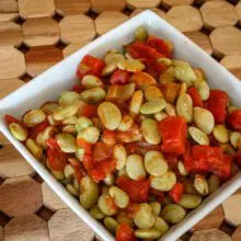 lima beans with tomatoes