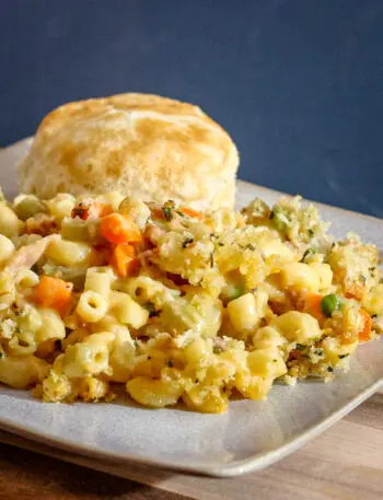 macaroni and cheese with chicken