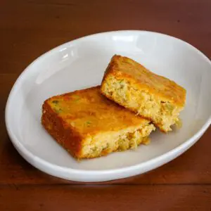 slices of mexican cornbread