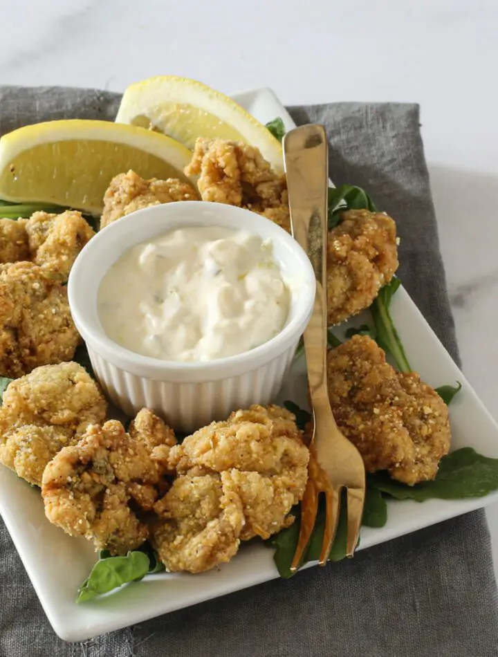 fried oysters with remoulade sauce