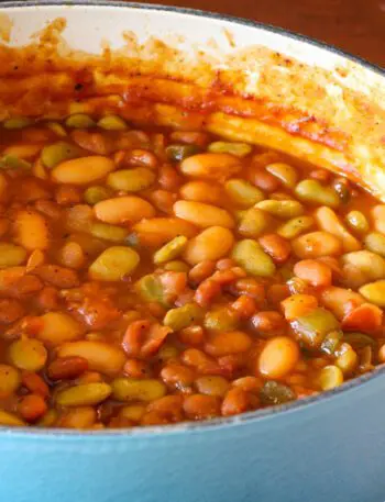 beans and ham casserole