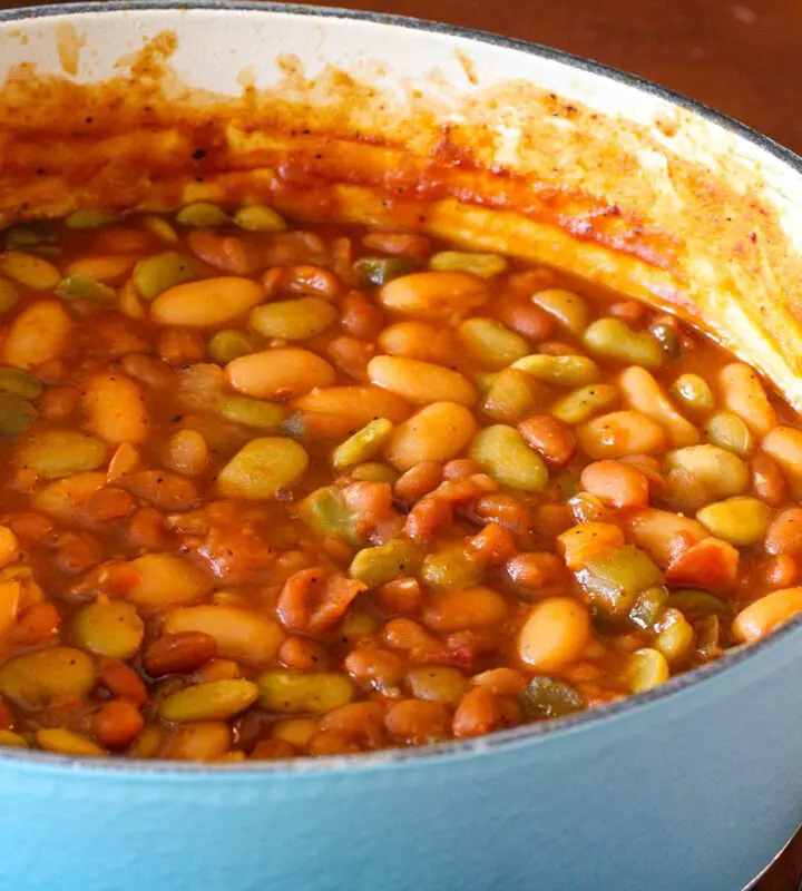 beans and ham casserole