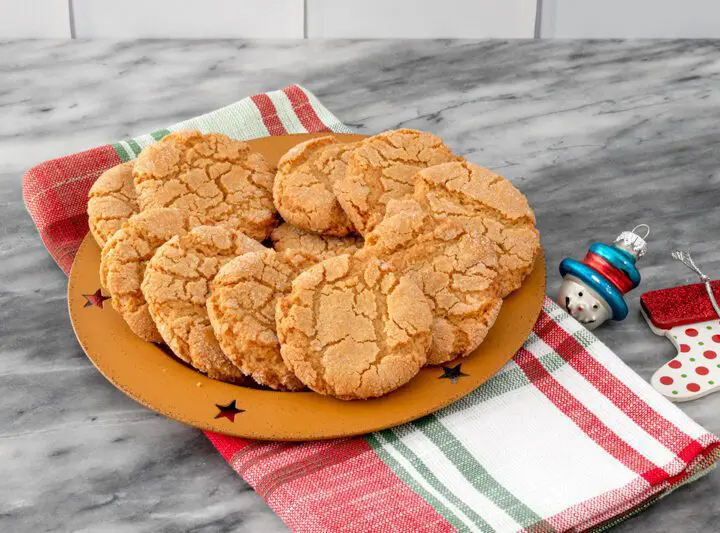 peanut butter crackles on a plate