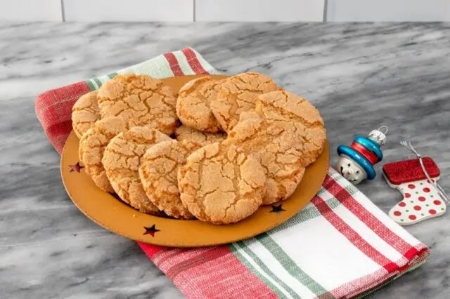 peanut butter crackles on a plate