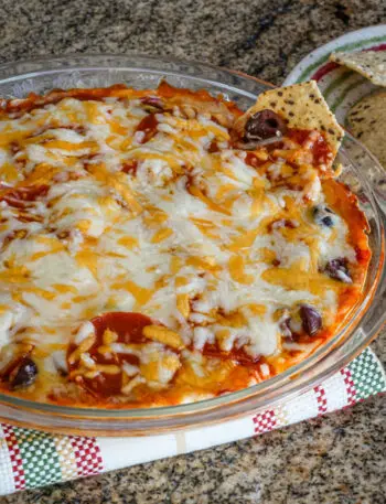 baked pizza dip