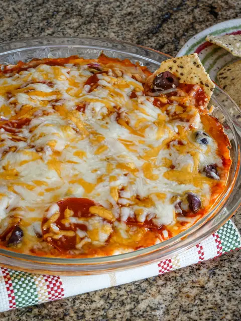 baked pizza dip