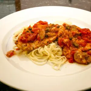 pork cutlets with tomato sauce