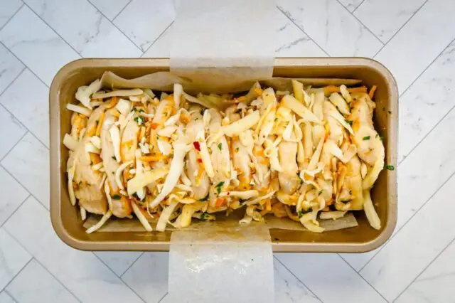 pull apart cheese and garlic bread ready to bake