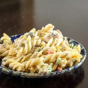 rotini ham pasta salad