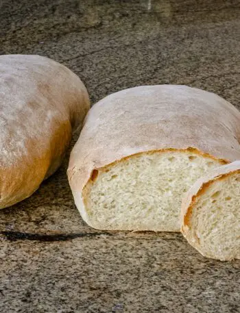 homemade loaves of yeast bread