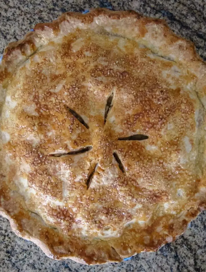 a 2-crust pie