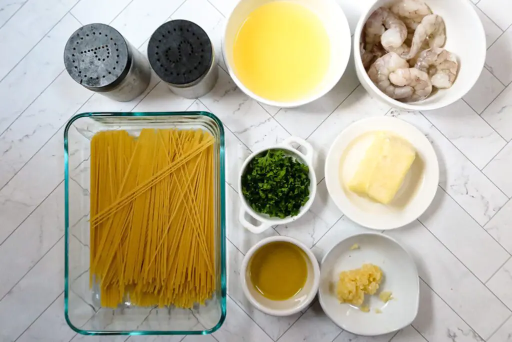 ingredients for shrimp scampi