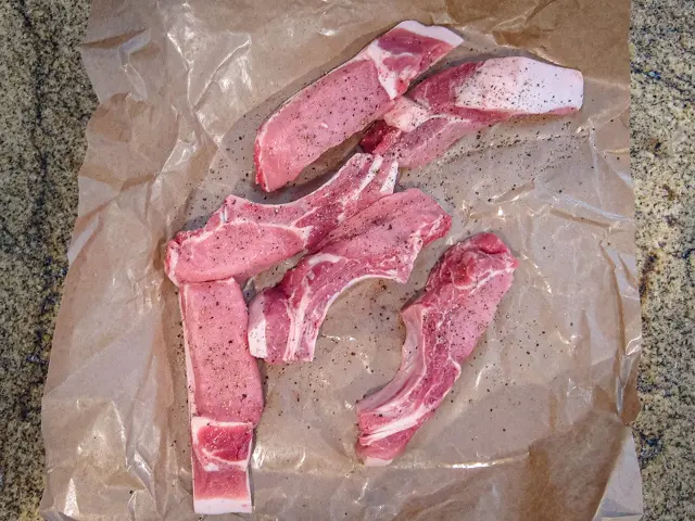 pork ribs preparation