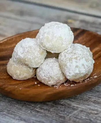 butter pecan snowball cookies