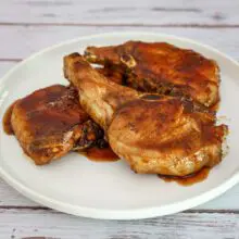 soy honey pork chops