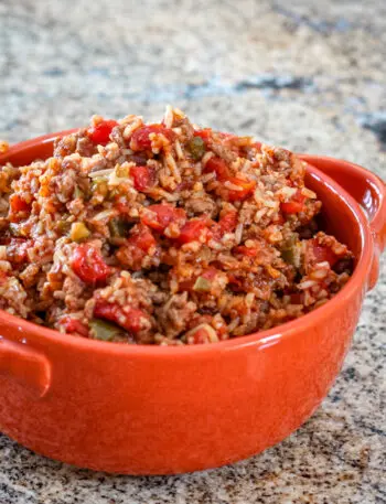 spanish rice with beef