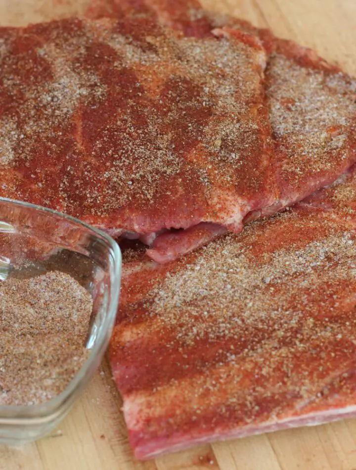 spareribs with rub