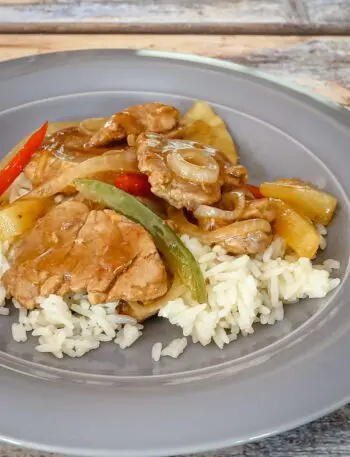 sweet and sour pork tenderloin