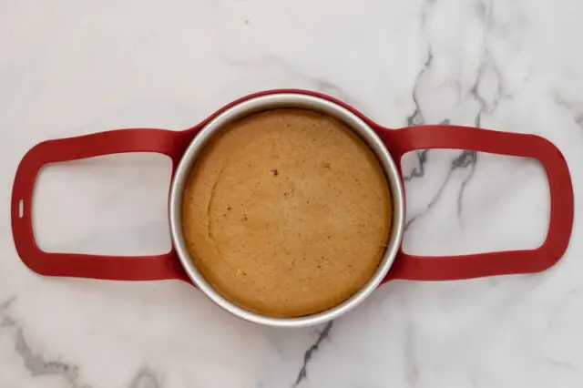 sweet potato custard in the instant pot baking pan