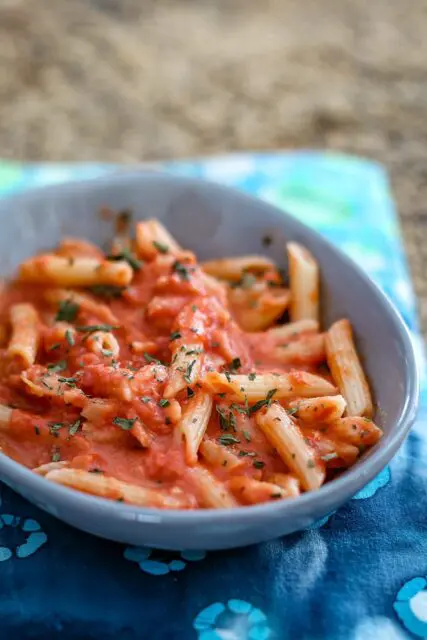 tomato cream sauce