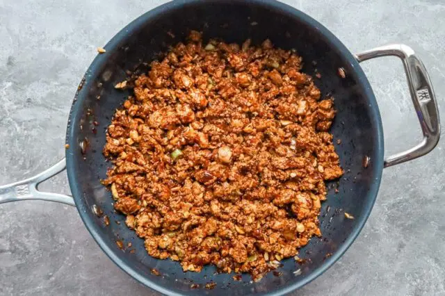 turkey mixture for turkey lettuce wraps