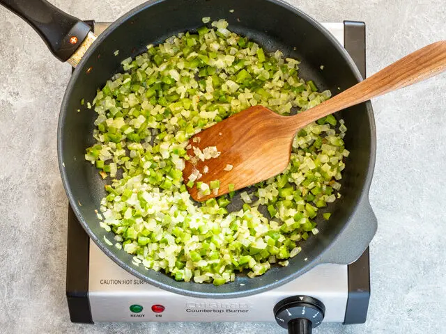 sautéing aromatics