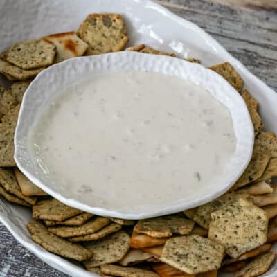Easy Clam Dip with Cream Cheese