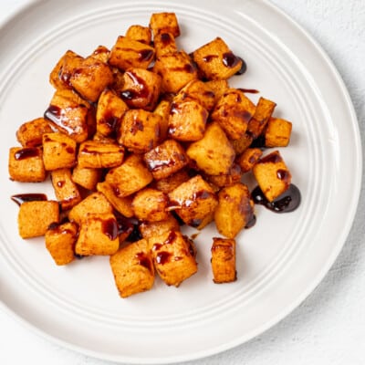 Roasted Butternut Squash With Balsamic Glaze