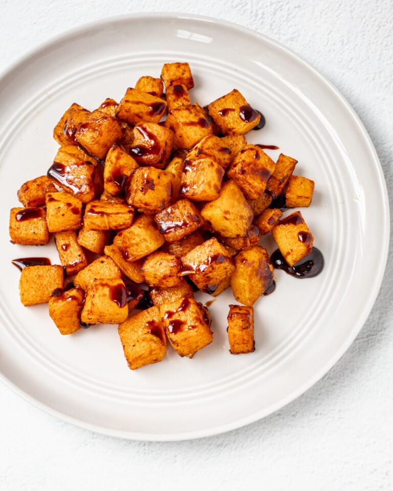 Roasted Butternut Squash With Balsamic Glaze