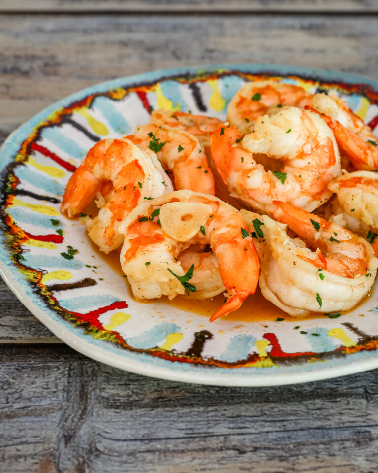 Slow cooker shrimp scampi.