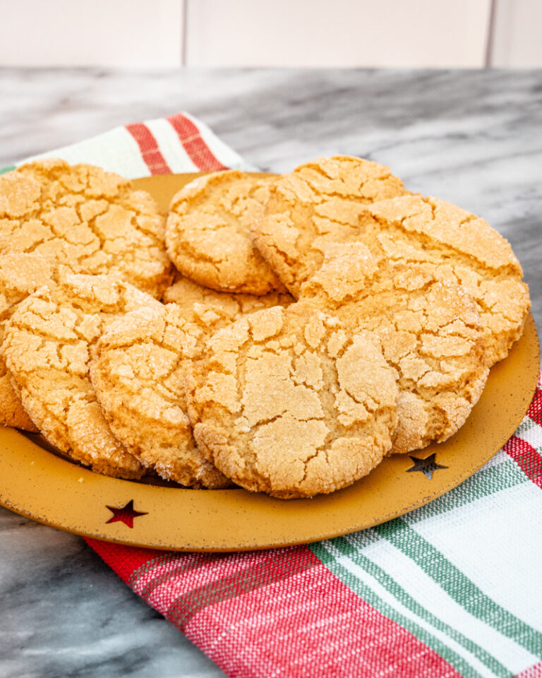 peanut butter crackles on a plate