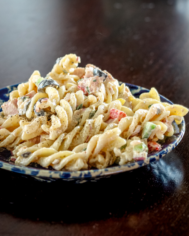 rotini and ham pasta salad