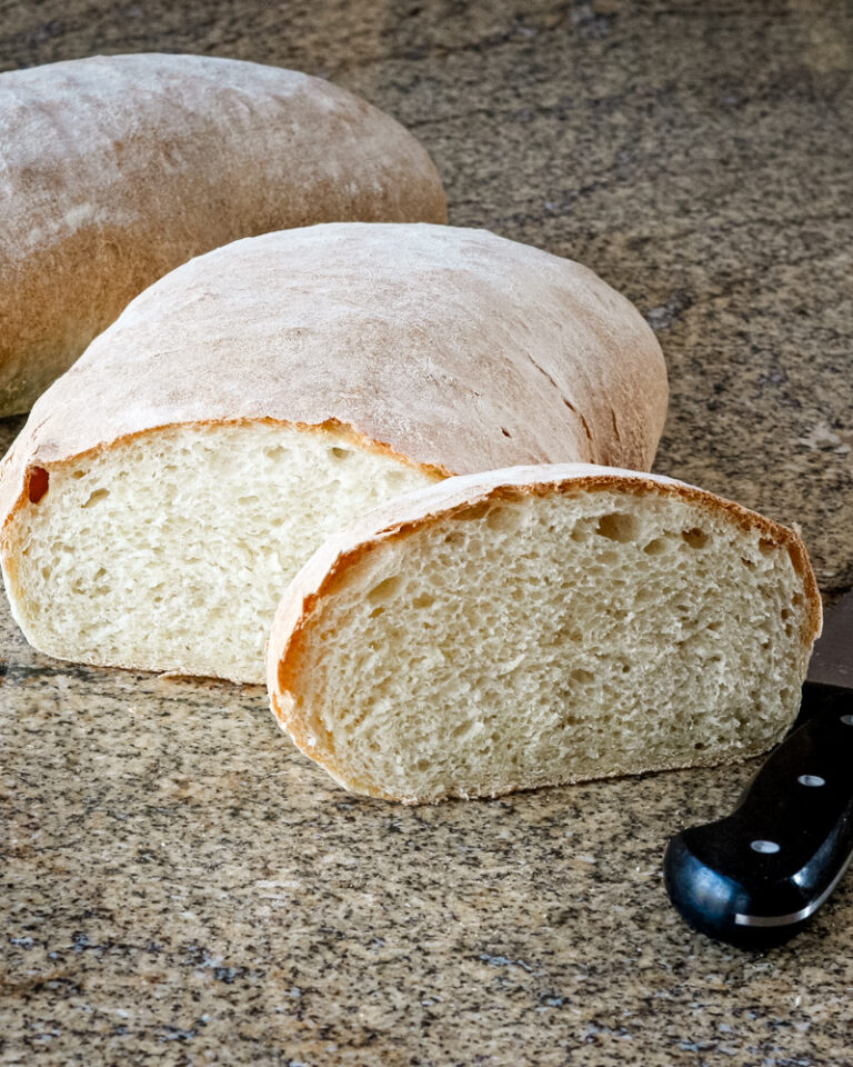 homemade loaves of yeast bread