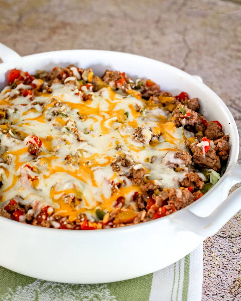 Cabbage and Ground Beef Casserole