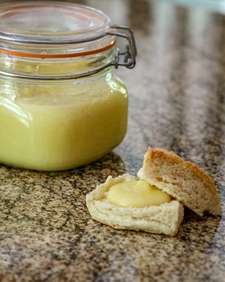 homemade basic lemon curd